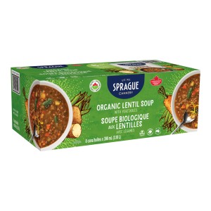 Sprague Organic Lentil and Vegetable Soup